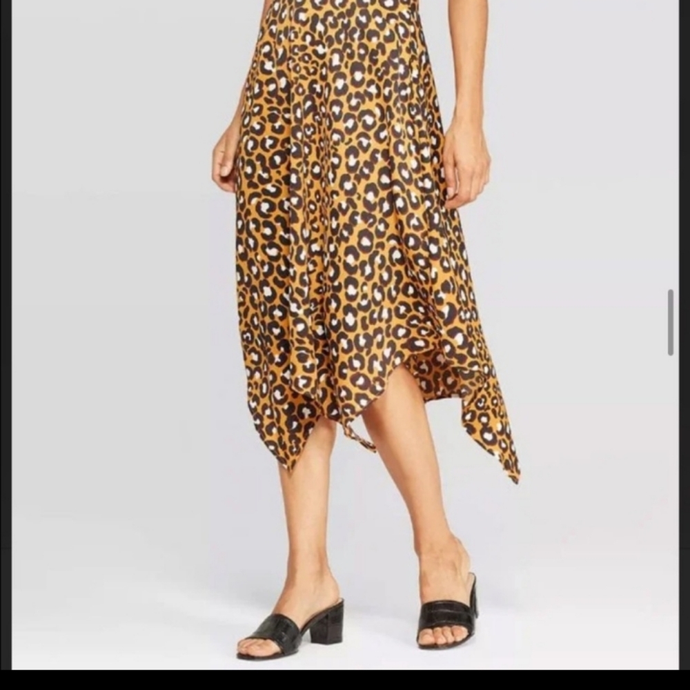 Who what wear Midi Skirt Cheetah print